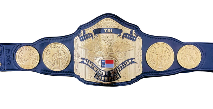 TCW TRI STATES HEAVYWEIGHT WRESTLING CHAMPIONSHIP BELT Championship Belts Online
