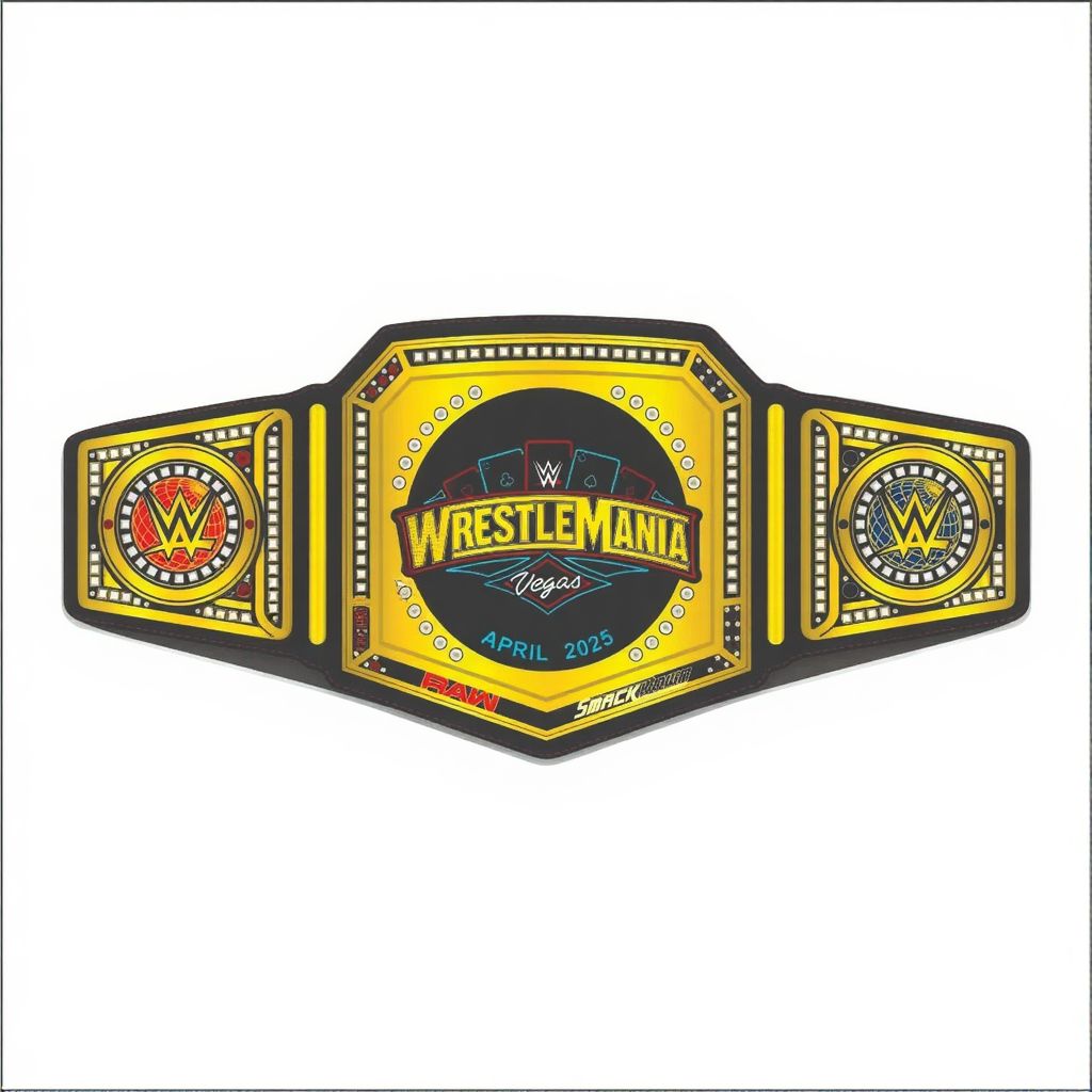 Wrestlemania Championship Replica Title Belt Championship Belts Online