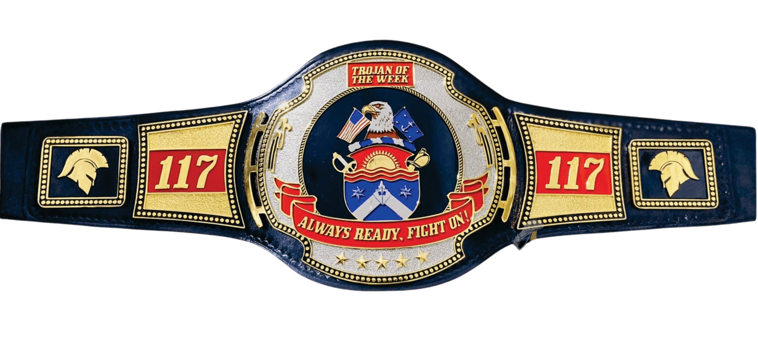 US Navy Trojan of the Week 117 Championship Belt Championship Belts Online