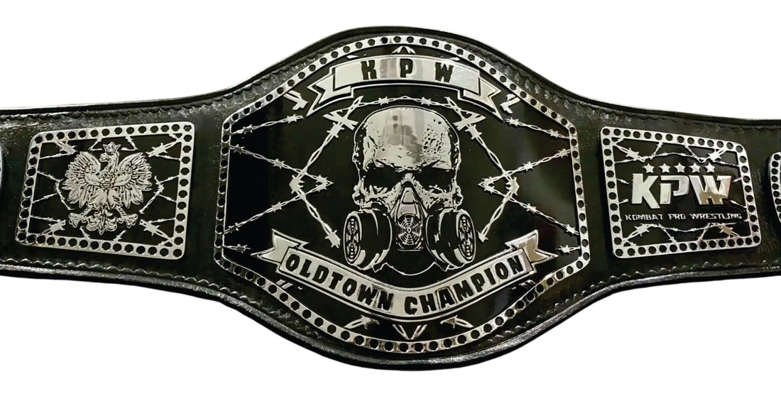 BLACK WORLD KPW OLD TOWN CHAMPION CHAMPIONSHIP BELT Championship Belts Online