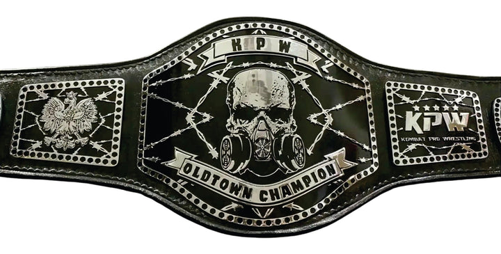 BLACK WORLD KPW OLD TOWN CHAMPION CHAMPIONSHIP BELT Championship Belts Online