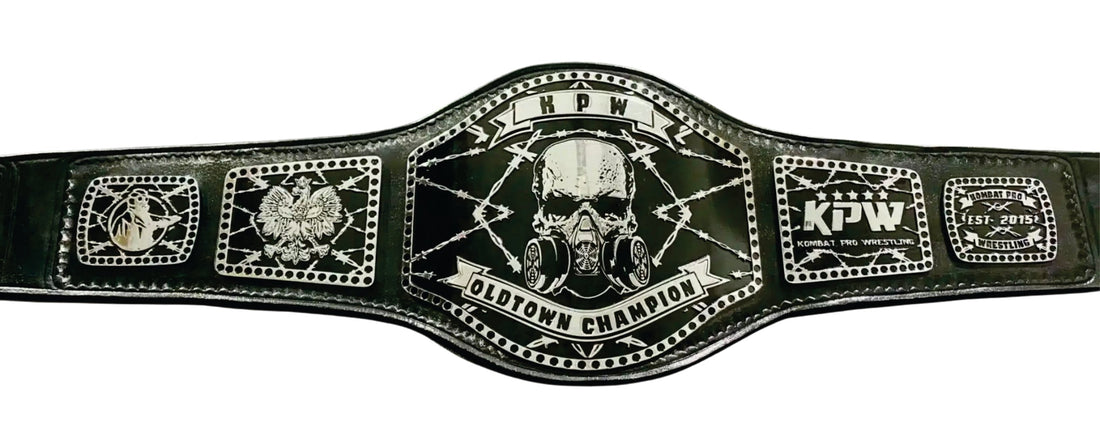 BLACK WORLD KPW OLD TOWN CHAMPION CHAMPIONSHIP BELT Championship Belts Online