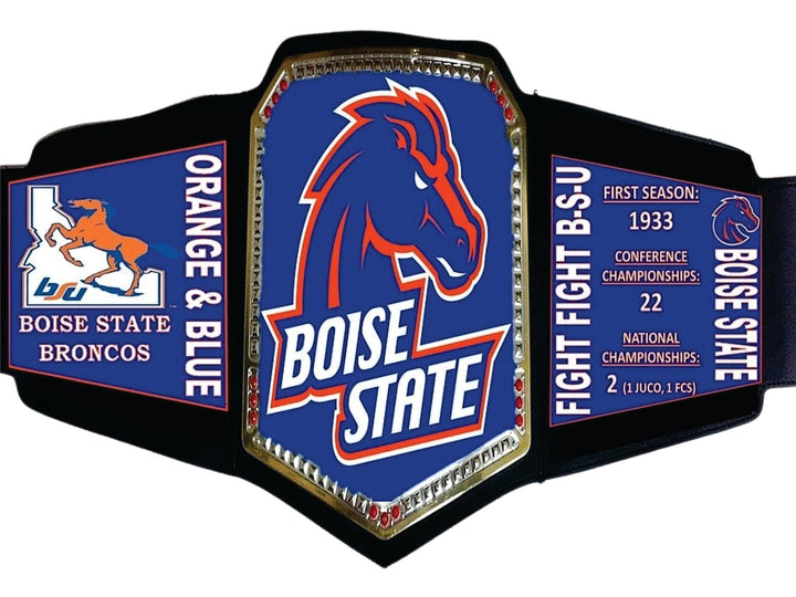 Boise States Broncos WWE College Legacy Title Belt Championship Belts Online
