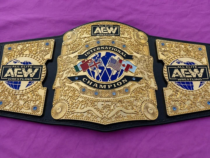 AEW International Championship Belt