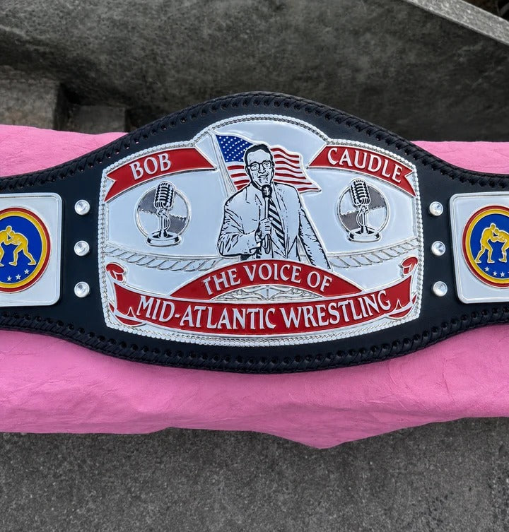 Bob Caudle Mid-Atlantic Wrestling Championship Belt