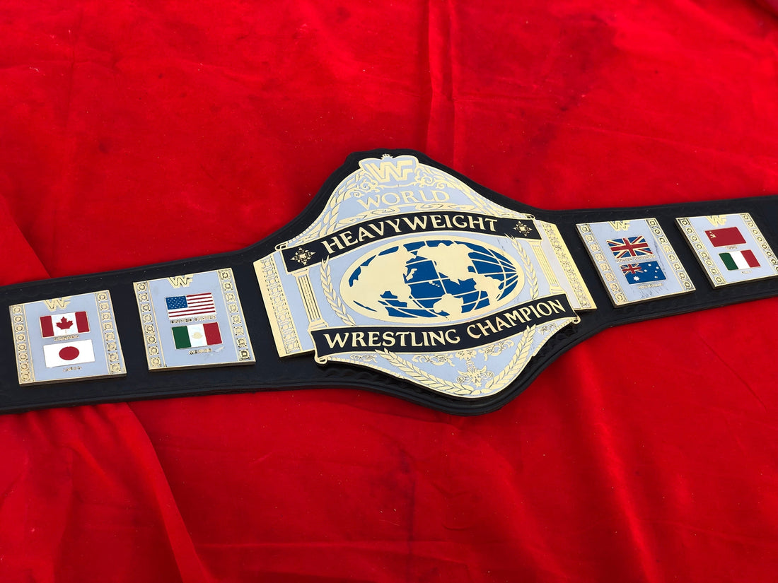WWF HULK HOGAN 86 WORLD HEAVYWEIGHT WRESTLING CHAMPIONSHIP BELT REPLICA Championship Belts Online