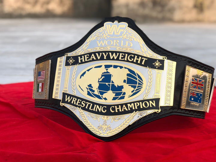 WWF HULK HOGAN 86 WORLD HEAVYWEIGHT WRESTLING CHAMPIONSHIP BELT REPLICA Championship Belts Online