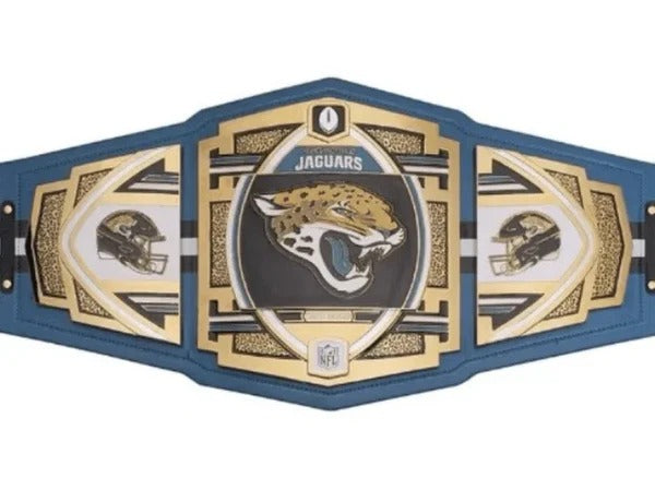 Jacksonville Jaguars WWE Legacy Title Belt