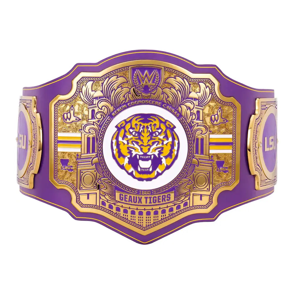 LSU Tigers WWE Legacy Title Belt Championship Belts Online