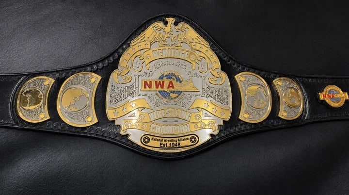 NWA Heritage Championship Title Belt CNC
