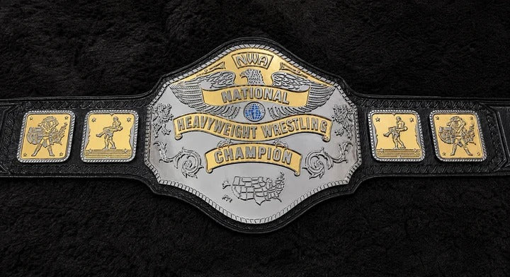 NWA National Heavyweight Wrestling Championship Title Belt HD CNC