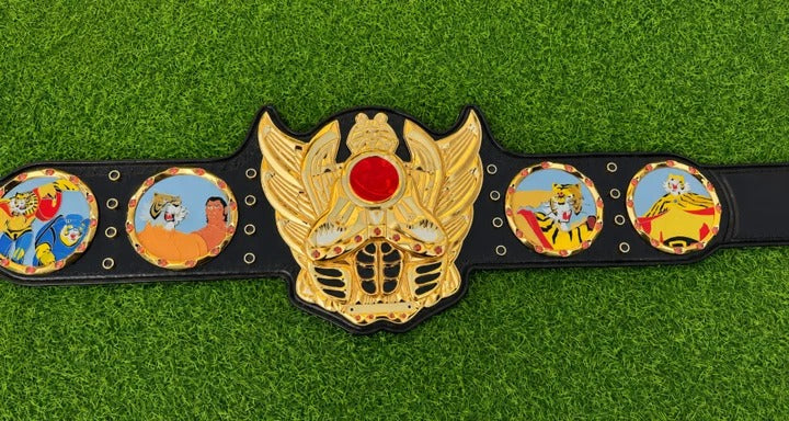 Tiger Mask Naoto Date Custom 3D HD CNC Triple Layer Championship Title Belt