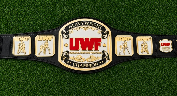UWF Heavy Weight Wrestling Title Belts