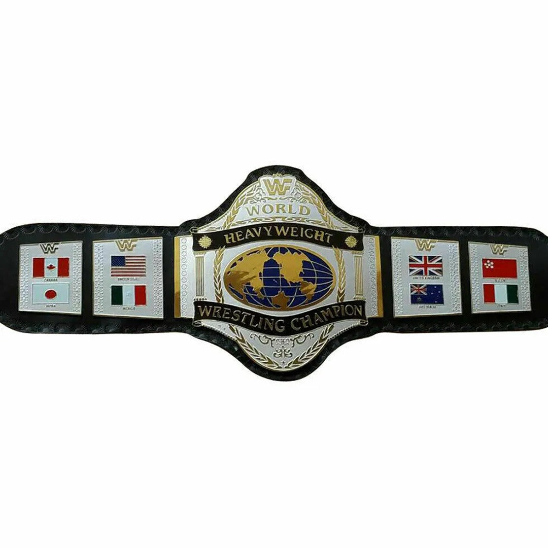 WWF HULK HOGAN 86 WORLD HEAVYWEIGHT WRESTLING CHAMPIONSHIP BELT REPLICA Championship Belts Online