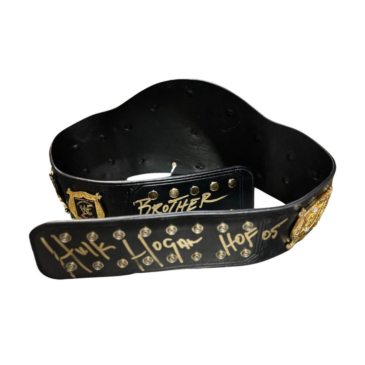Hulk Hogan Undisputed World Heavyweight Championship Title Belt Replica Autographed Championship Belts Online