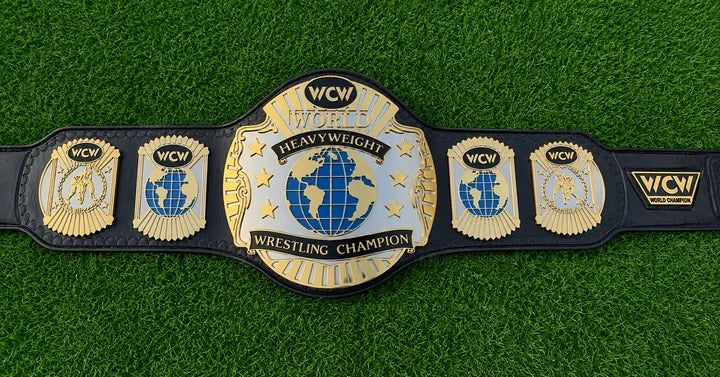 WCW World Heavyweight Wrestling Dual Plated HD CNC Title Belt