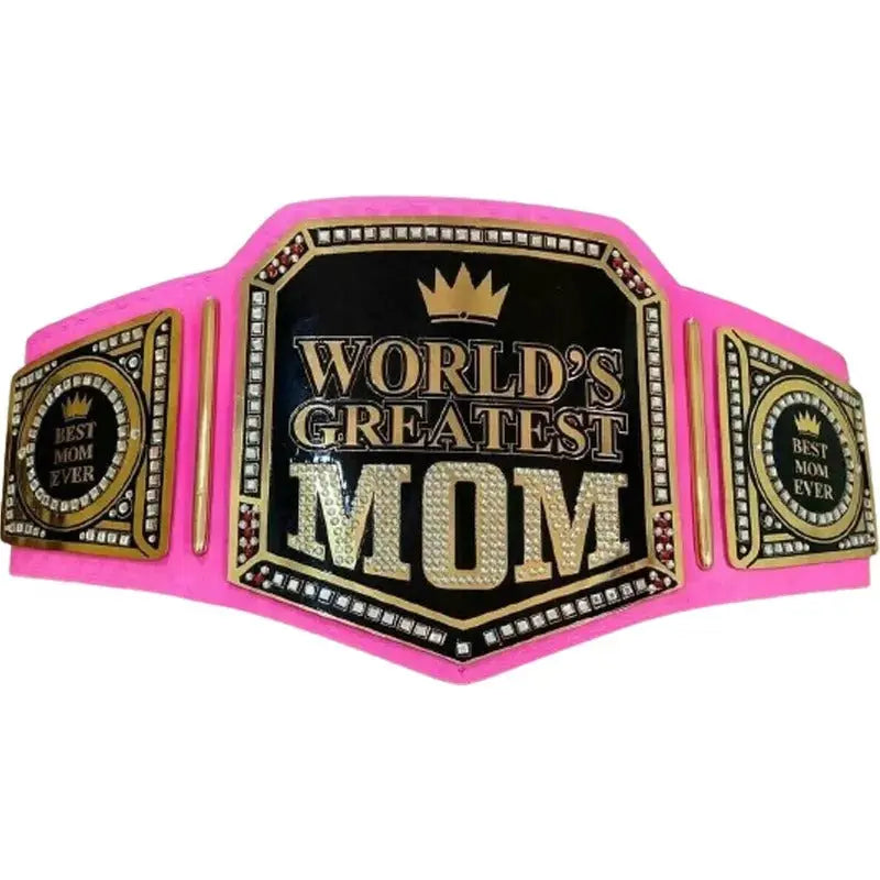 World’s Greatest Mom Wrestling Championship Belt Championship Belts Online