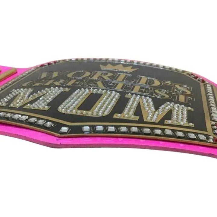 World’s Greatest Mom Wrestling Championship Belt Championship Belts Online