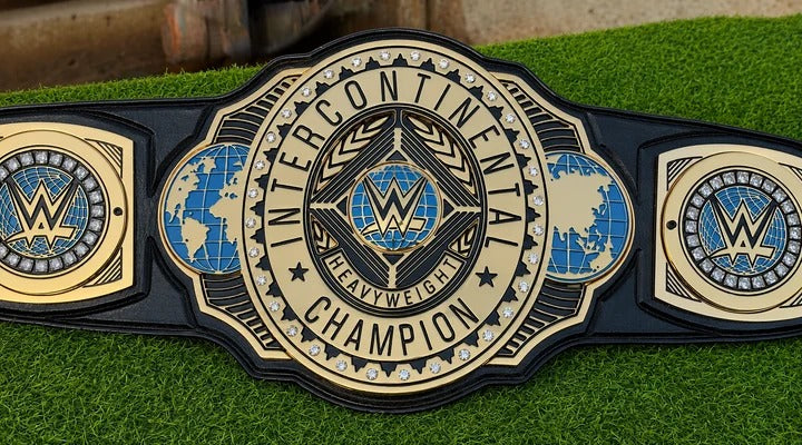 WWE Intercontinental Championship Title Belt HD CNC Stacked Plated