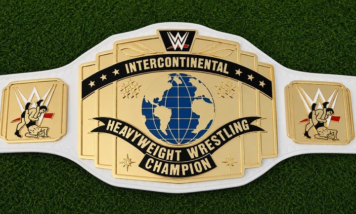 WWE Intercontinental Wrestling Championship Title Belt HD CNC