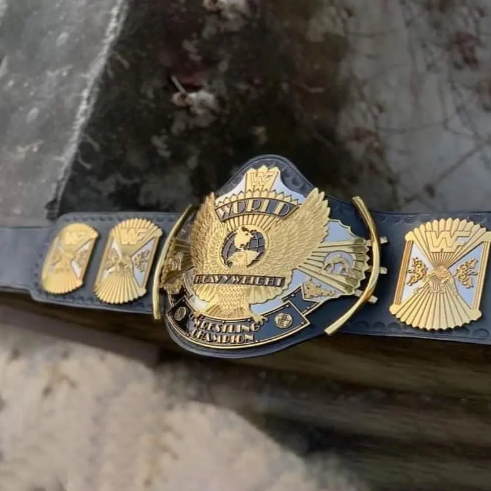 WWF WINGED EAGLE DUAL PLATED CNC HD CHAMPIONSHIP BELT Championship Belts Online