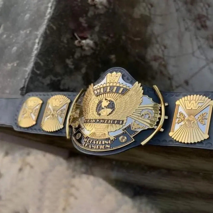 WWF WINGED EAGLE DUAL PLATED CNC HD CHAMPIONSHIP BELT Championship Belts Online