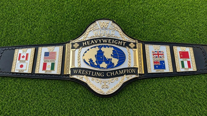 WWF Hogan 86 World Heavyweight Wrestling Championship HD CNC Title Belt