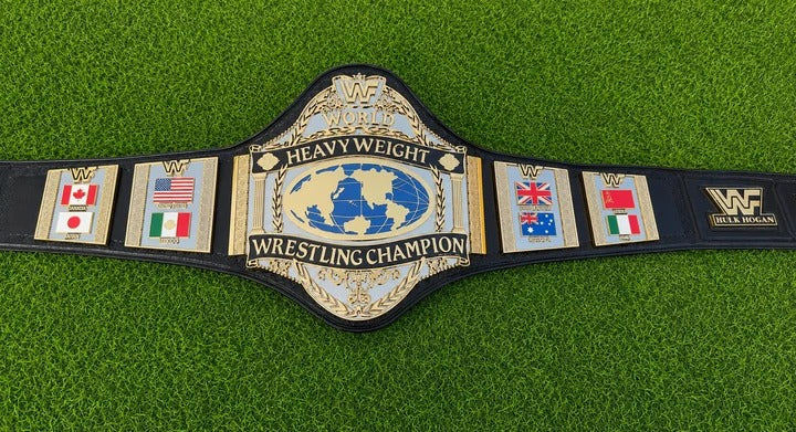 WWF Hogan 86 World Heavyweight Wrestling Championship Title Belt