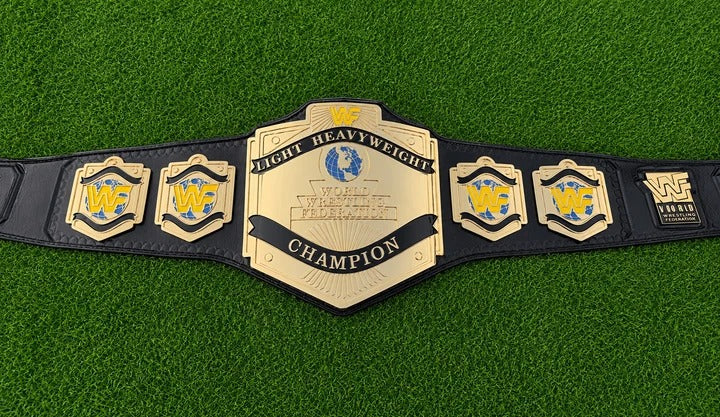 WWF Light Heavyweight World Wrestling Title Belt HD CNC