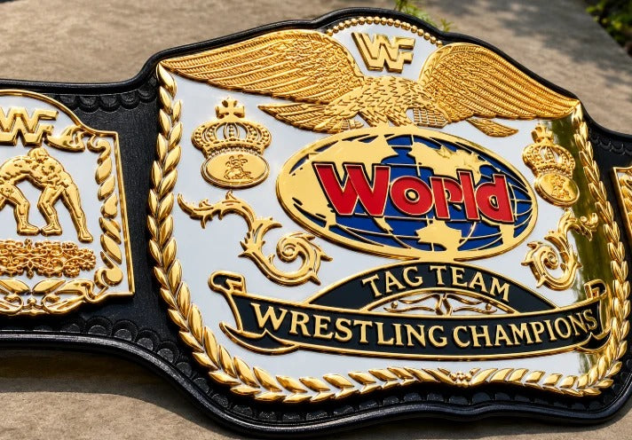 WWF World Tag Team Championship HD CNC Title Belt