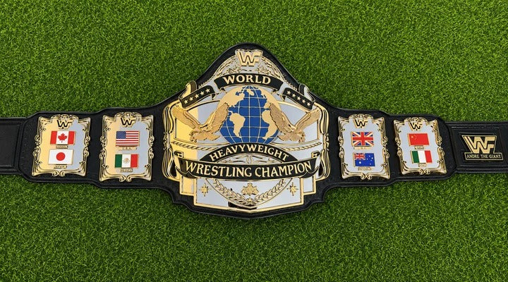 WWf Andre 87 Wrestling Title Belt 3D HD CNC Deeply Etched Title Belt