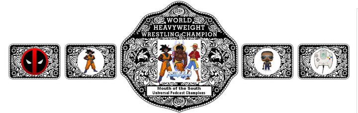 Universal Podcast Big Gold and Spinner Championship Belt Championship Belts Online
