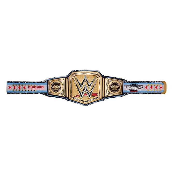 Elimination Chamber 2026 Chicago Championship Replica Title Belt