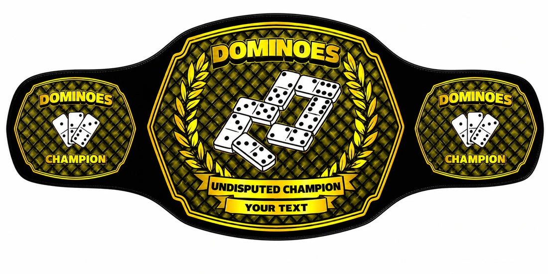 Dominoes Championship Belt