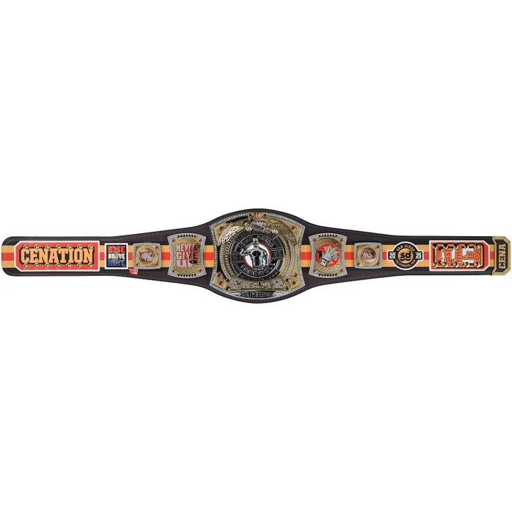 John Cena WWE Autographed Farewell Tour 2025 San Diego Replica Title Belt - Limited Edition of 25