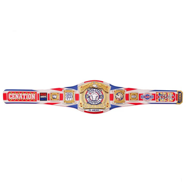 John Cena Farewell Tour 2025 London Spinner Championship Replica Title Belt