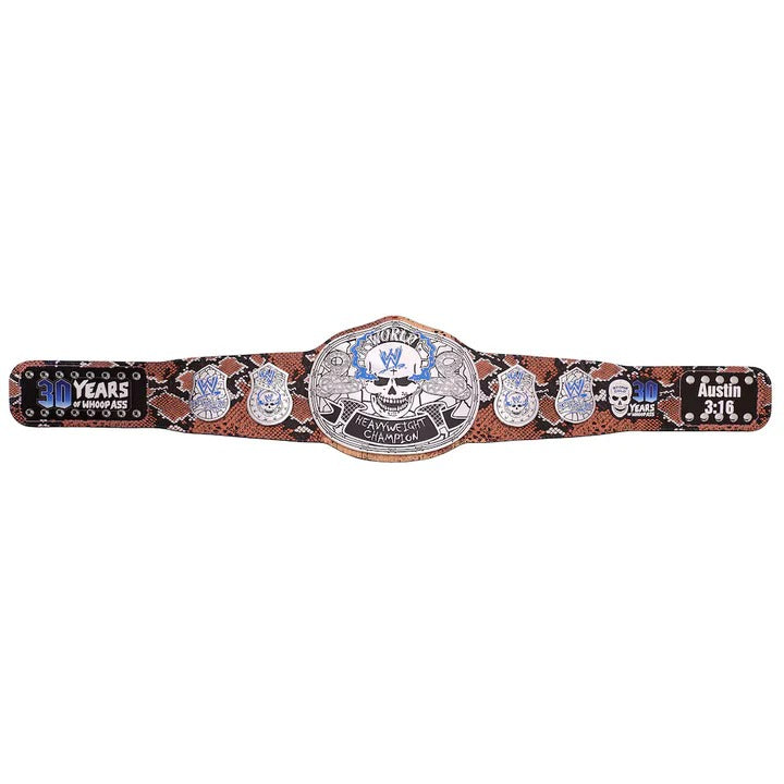 Stone Cold Steve Austin Limited Edition 30 Years Signature Series Title Belt