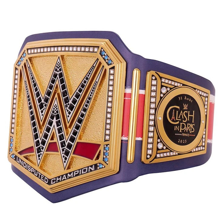 WWE Clash In Paris 2025 Replica Title Belt