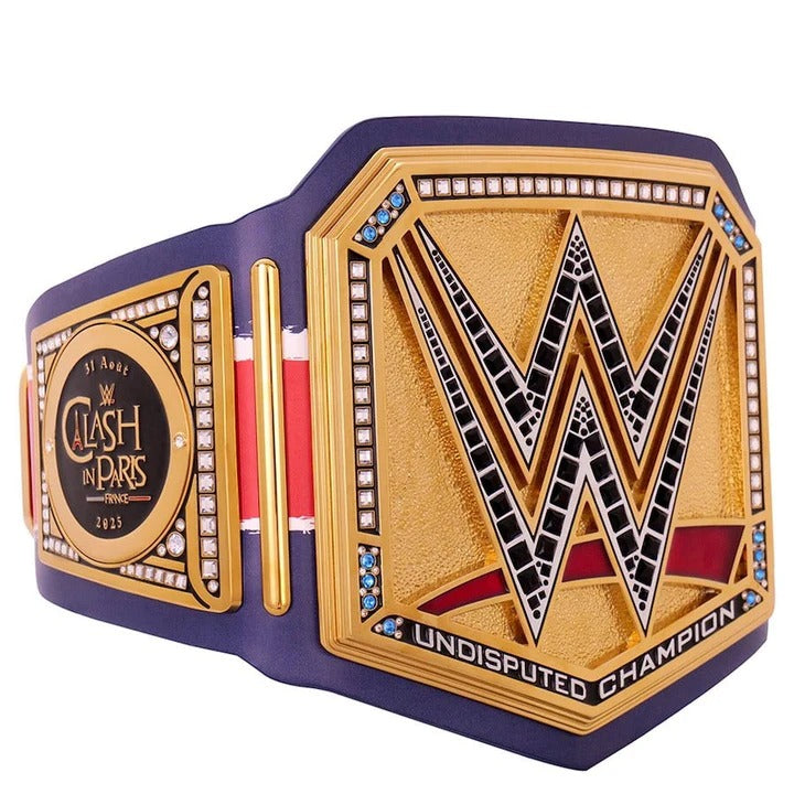 WWE Clash In Paris 2025 Replica Title Belt