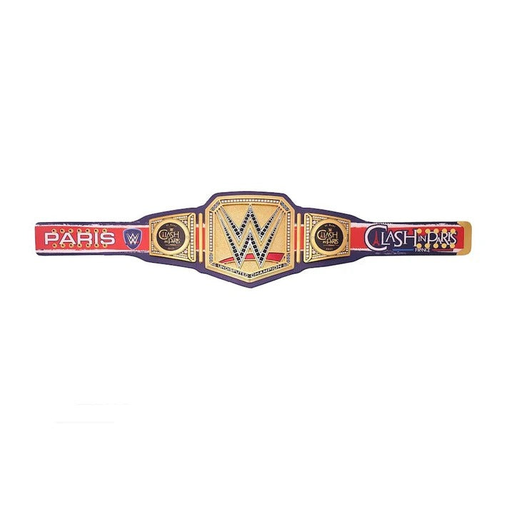 WWE Clash In Paris 2025 Replica Title Belt