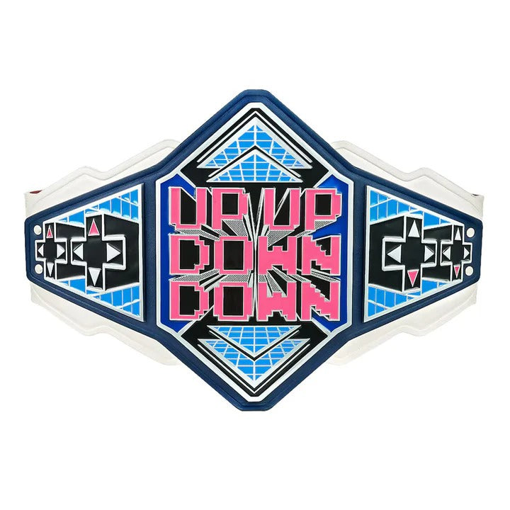 UpUpDownDown Championship Replica Title Belt