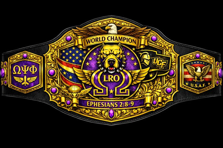 World Customs Championship Belt