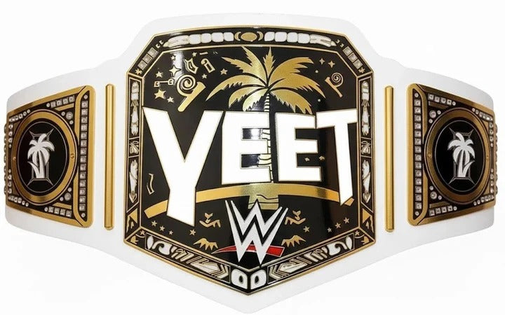 New Heavyweight Championship Wrestling Replica Belt 2mm Brass Adult Size