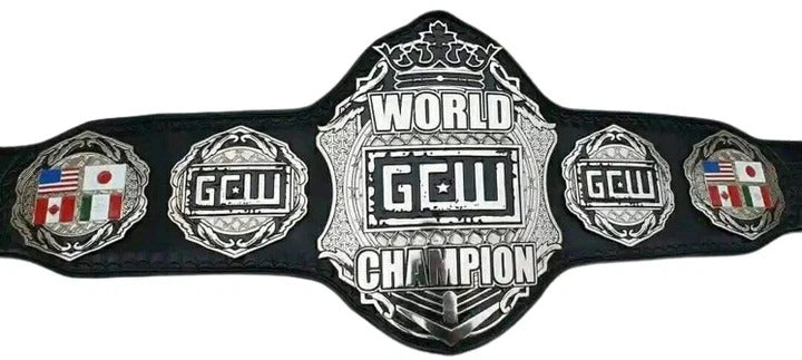 Oval IC Intercontinental Wrestling belt Championship 4mm Zinc Replica adult size