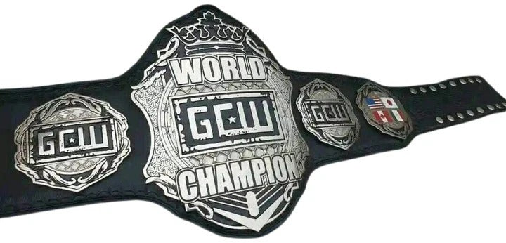 Oval IC Intercontinental Wrestling belt Championship 4mm Zinc Replica adult size