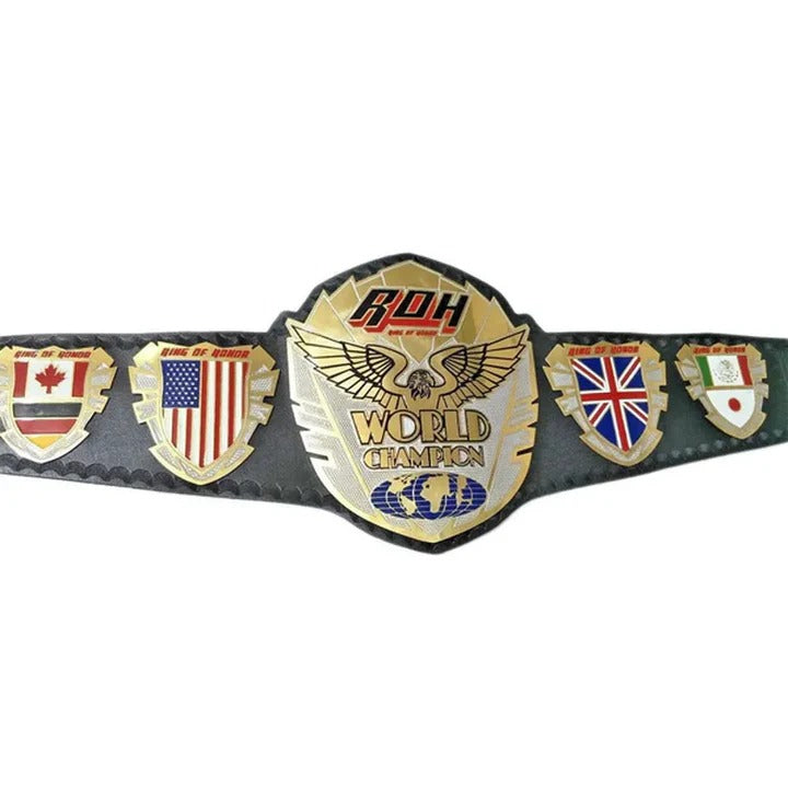 Ring of Honor Championship Belt by Championship Belts Online