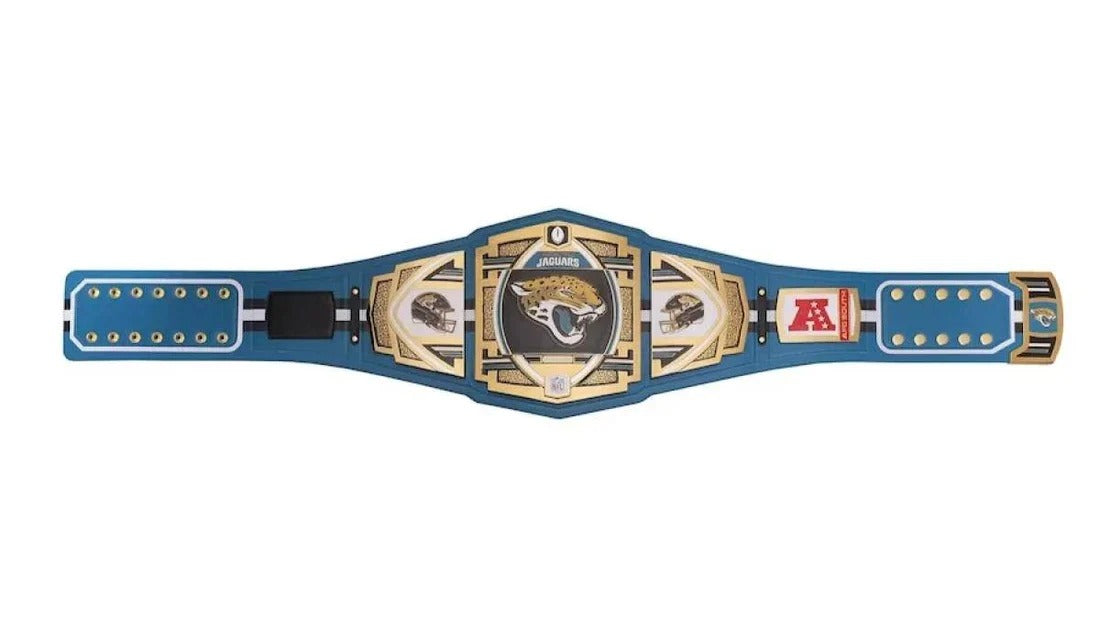 Jacksonville Jaguars WWE Legacy Title Belt