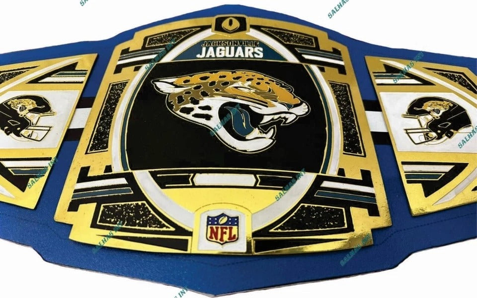 New Jacksonville Jaguars Title Championship Belt American Football 2MM Bras