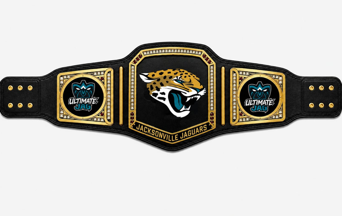 Custom Belt Jacksonville Jaguar