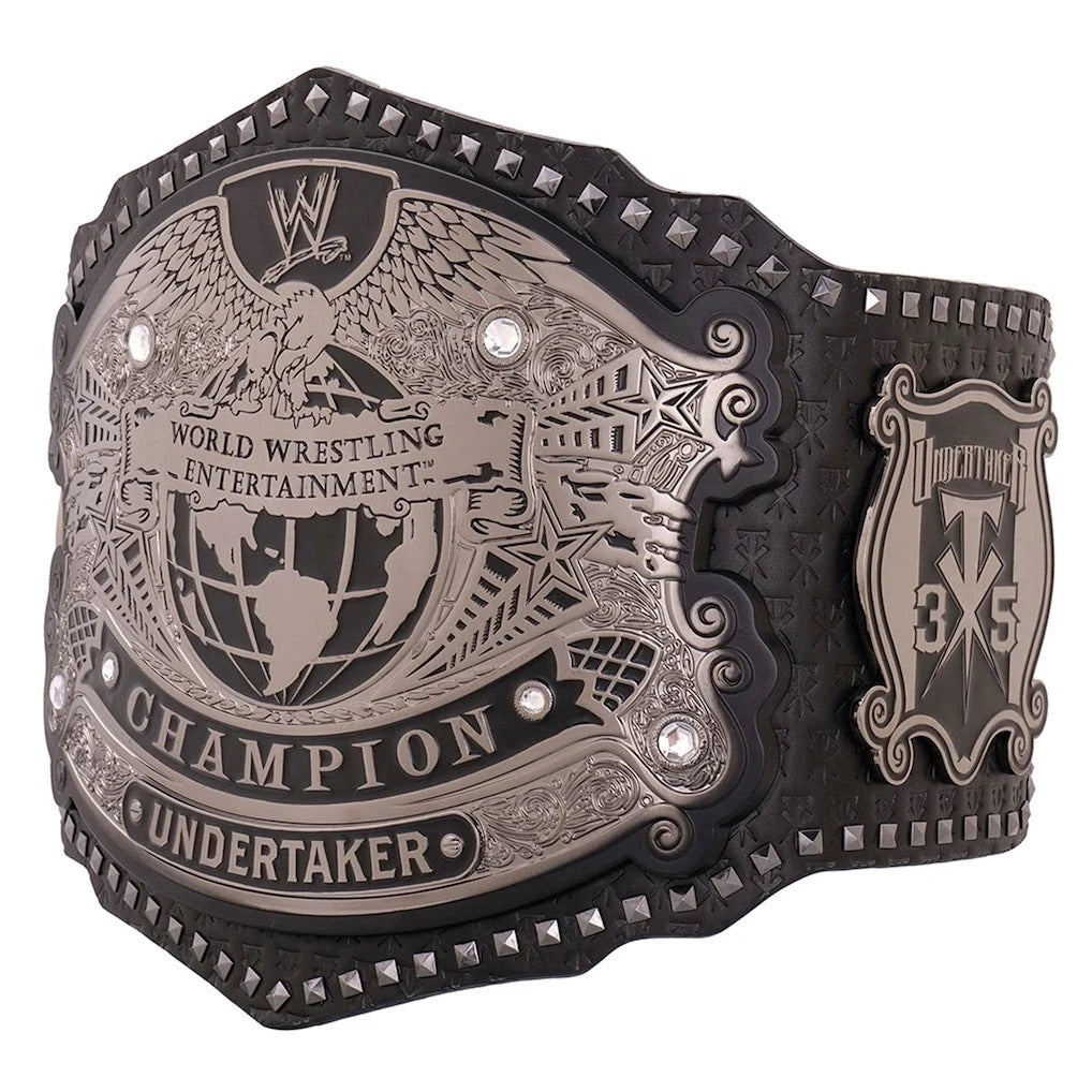 THE UNDERTAKER 35 YEARS AMERICAN BADASS SIGNATURE SERIES CHAMPIONSHIP TITLE BELT